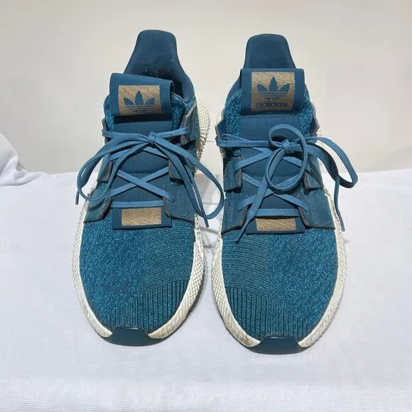 Adidas Originals Shoes Womens 10 Prophere Teal Blue Athletic Sneakers CQ2541