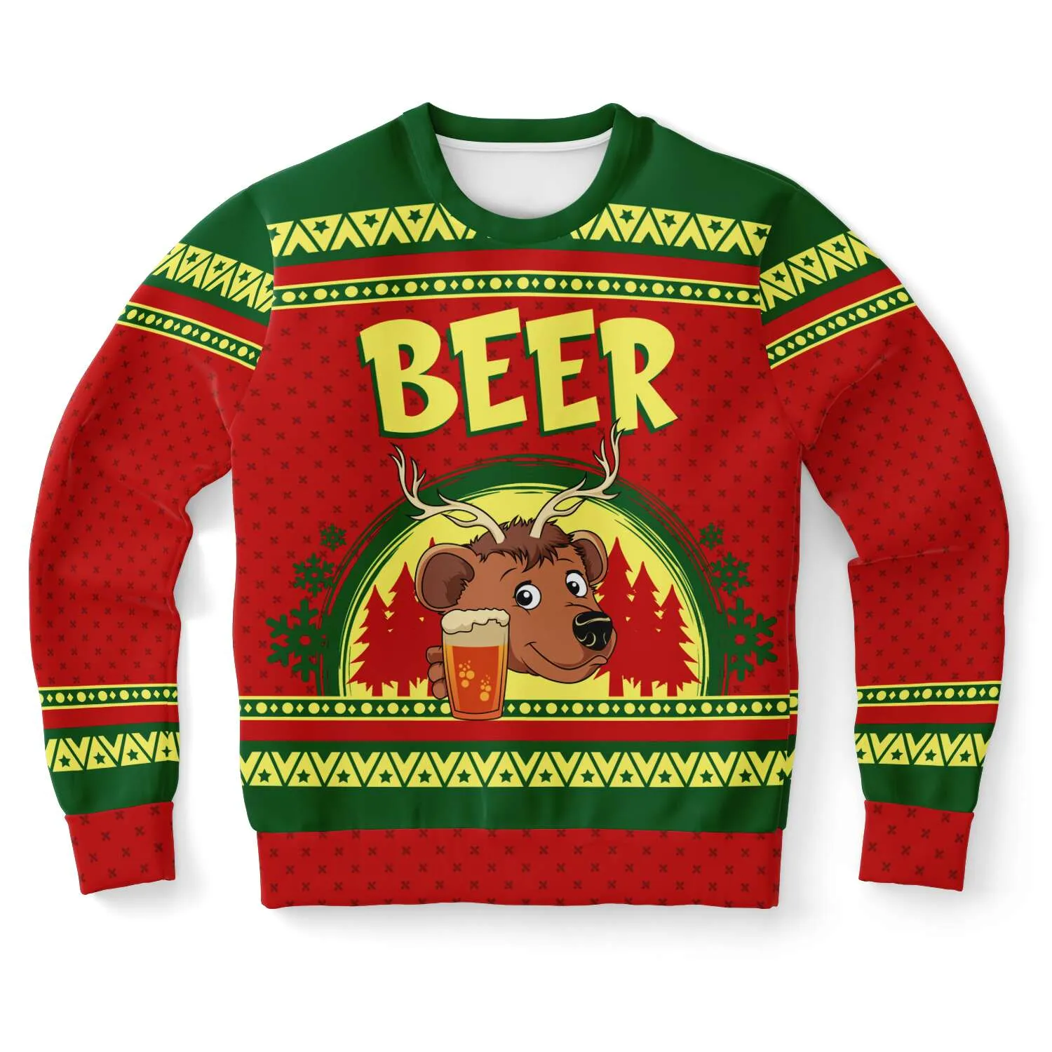 Beer Deer - Athletic Sweatshirt