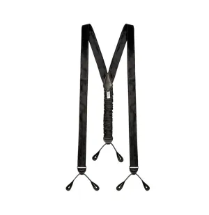 BLACK TUXEDO SUSPENDERS