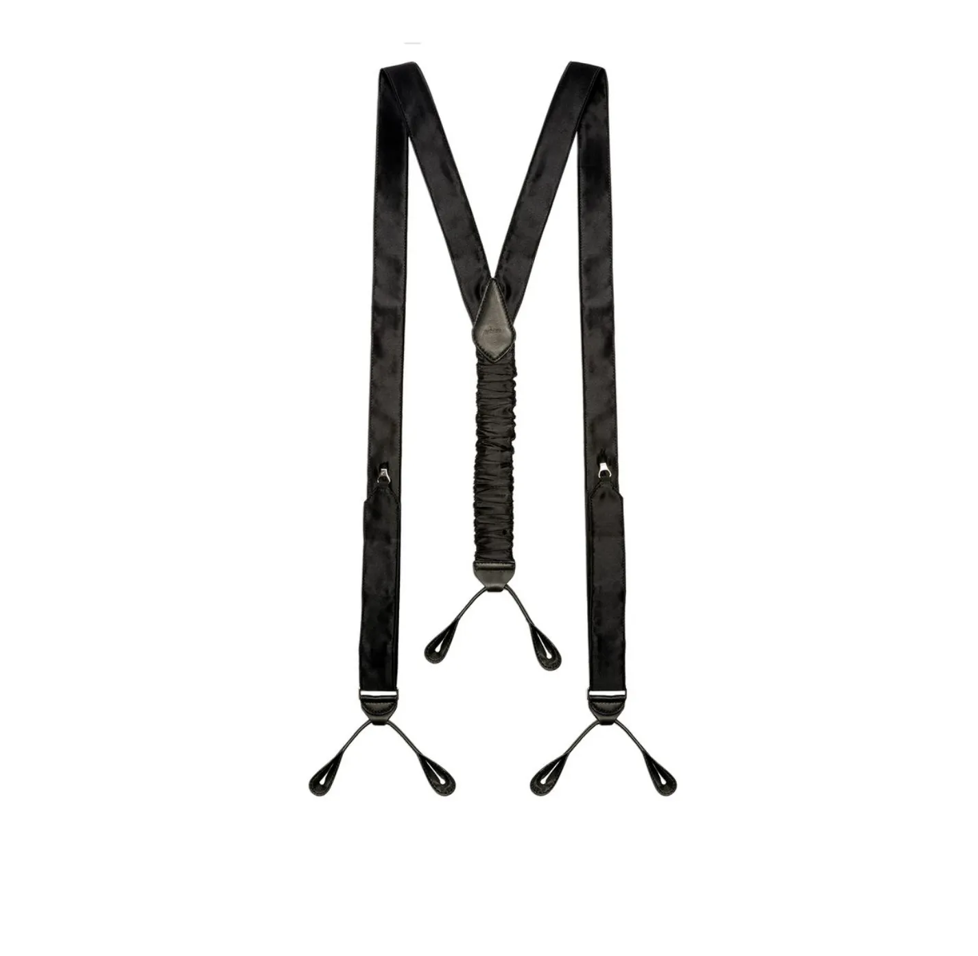 BLACK TUXEDO SUSPENDERS