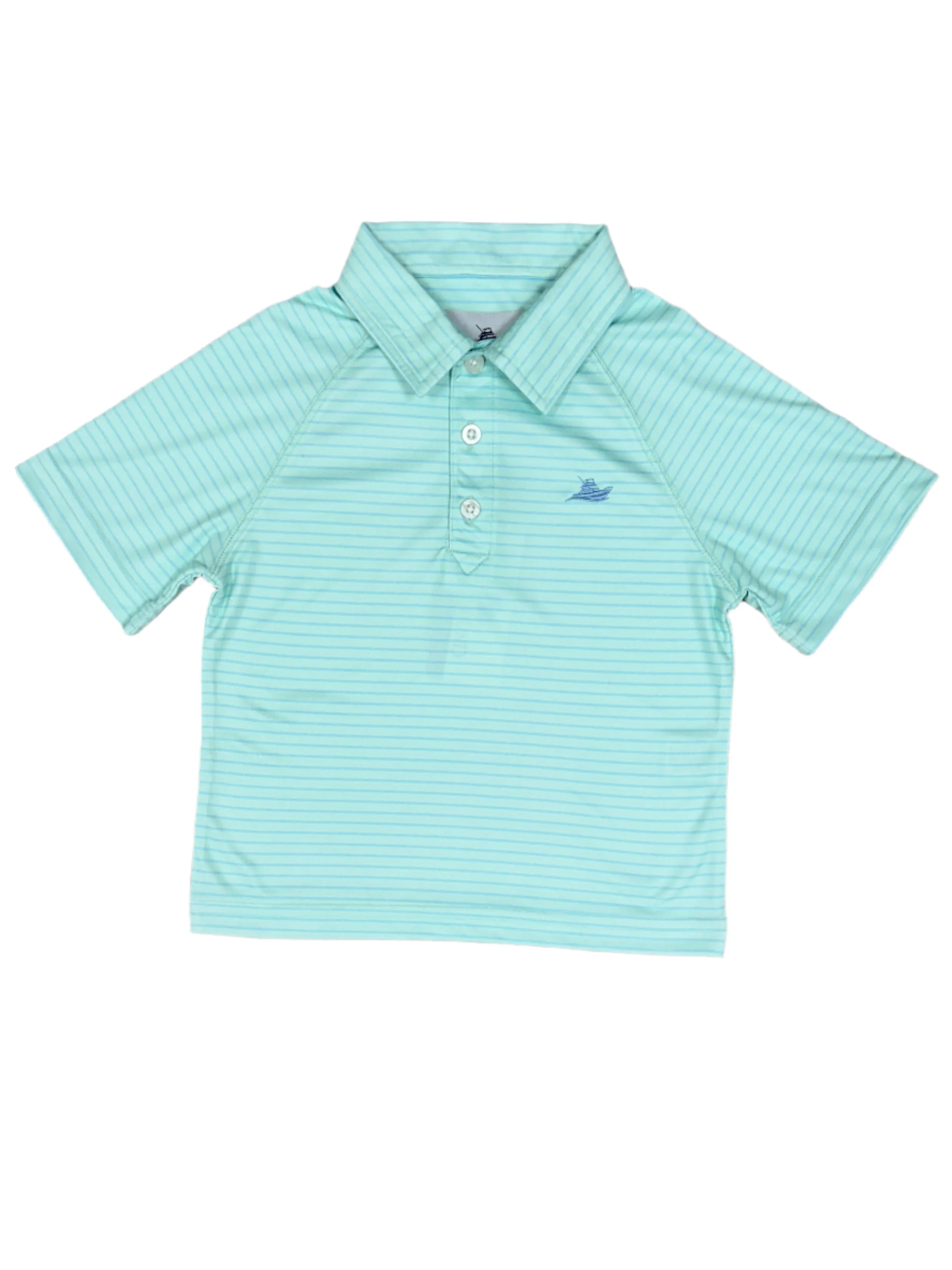 Boy's Polo - Soothing Sea/Airy Blue