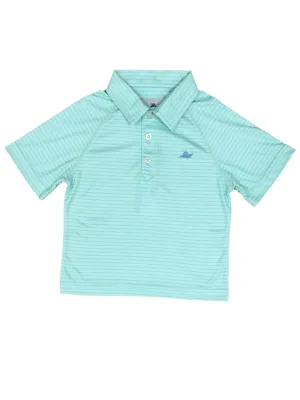 Boy's Polo - Soothing Sea/Airy Blue