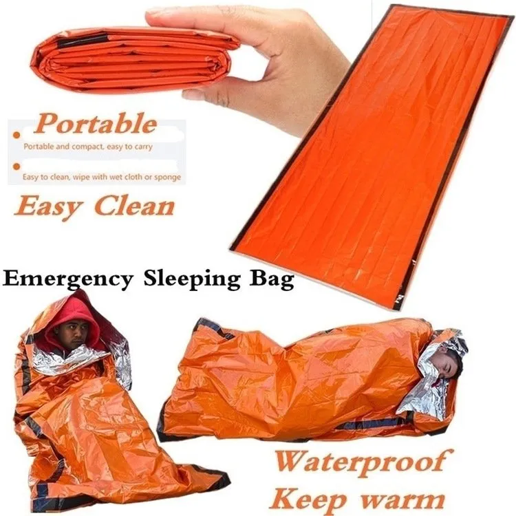 Camping Emergency Sleeping Bag Blanket Tent