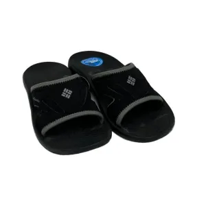 Columbia Men's Faux Leather Slide in Black Size 9