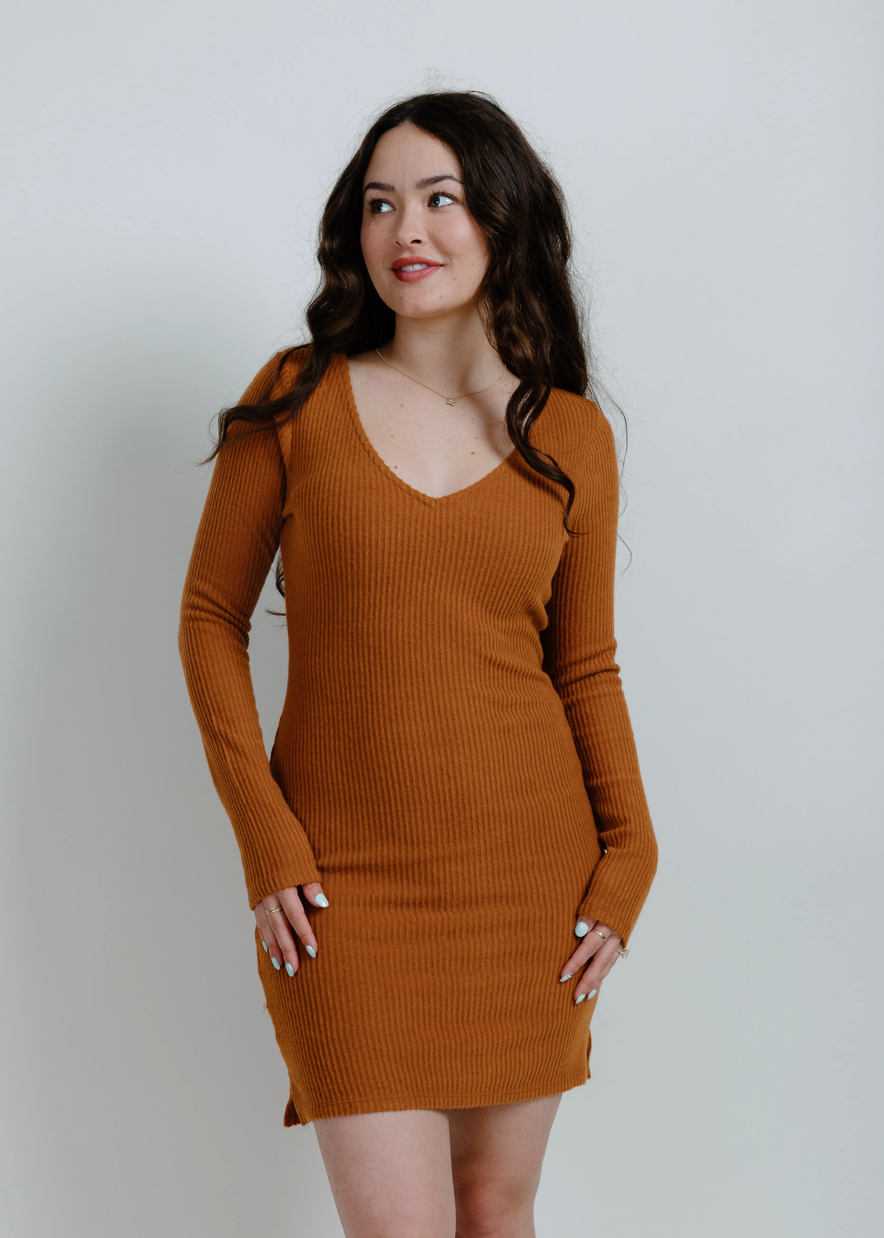 Ella Long Sleeve Mini Dress