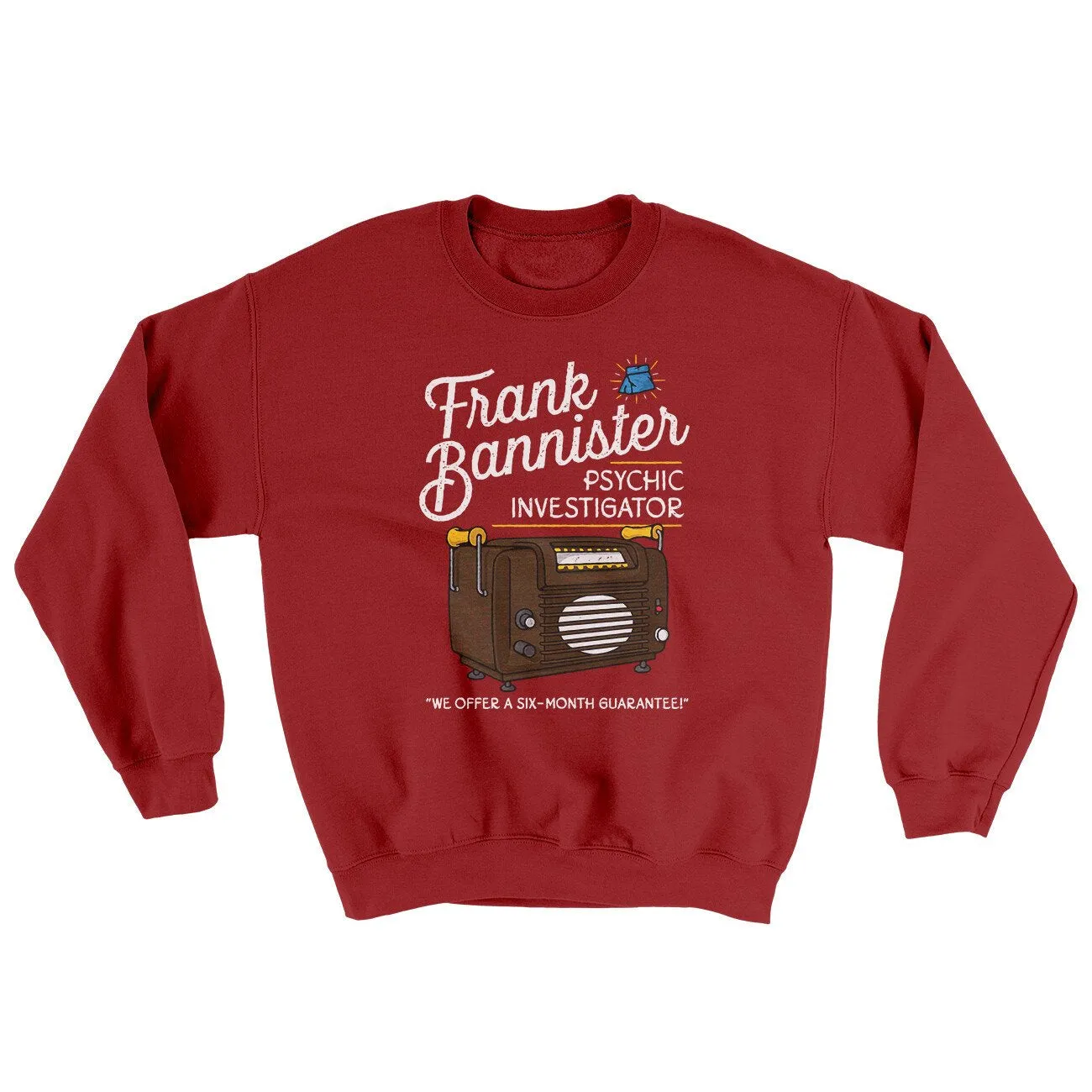 Frank Bannister Psychic Investigator Ugly Sweater
