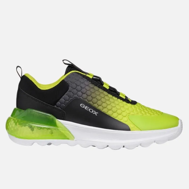 Geox - Activart Illuminus - Black/Neon