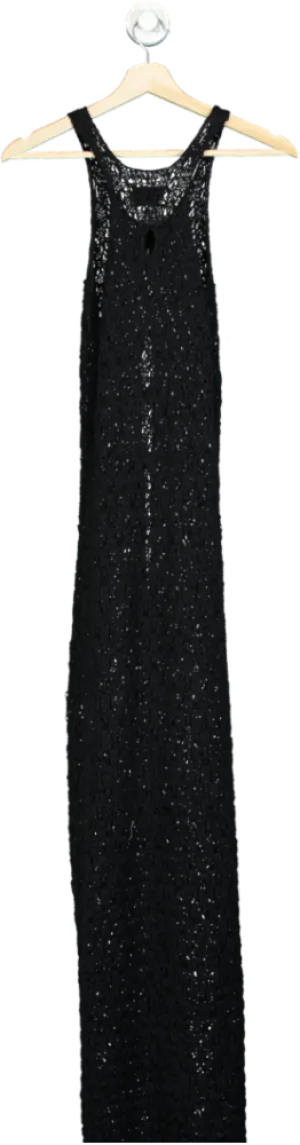 Holzweiler Black Tape Yarn Dress UK XS