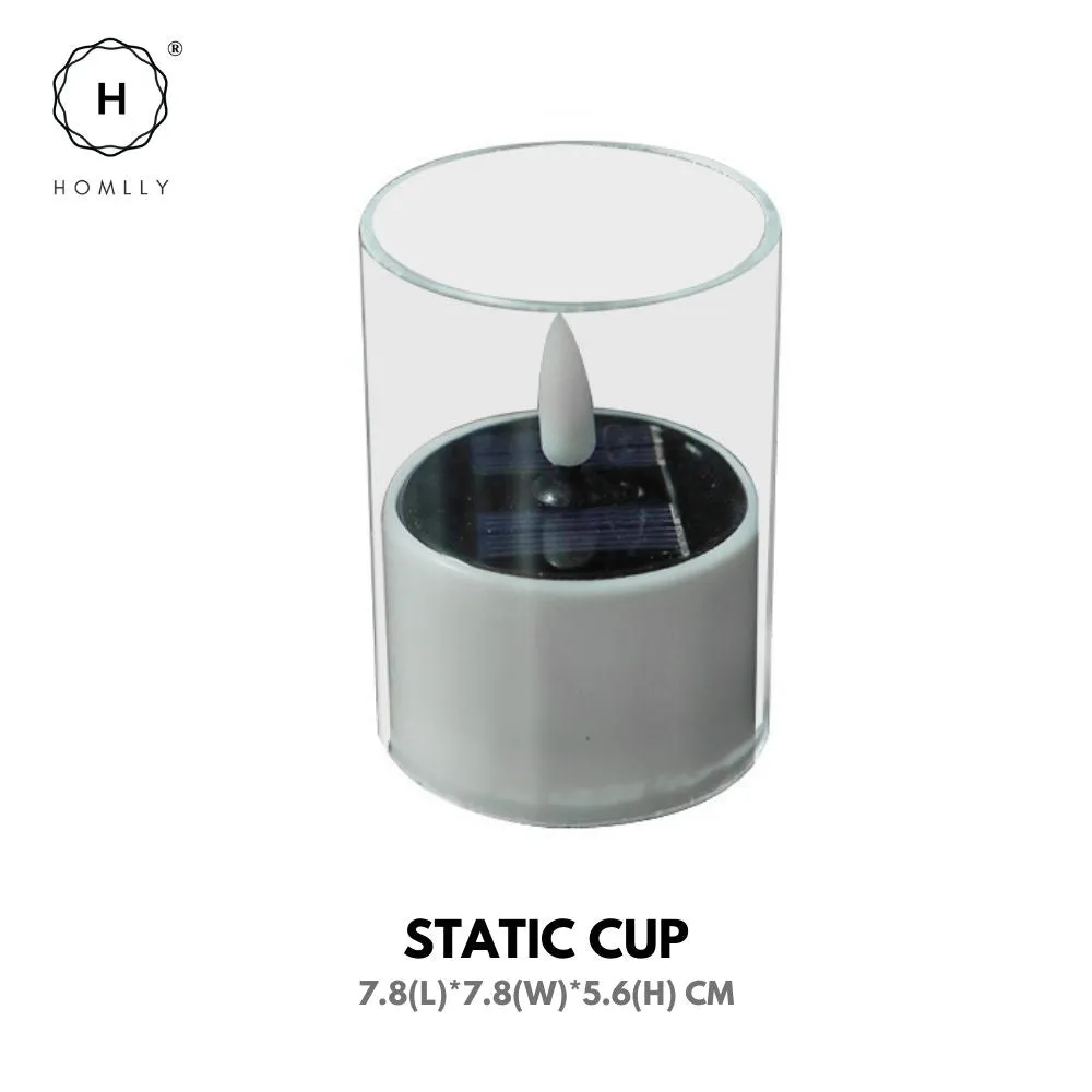 Homlly Solar Candle Tea Light Waterproof