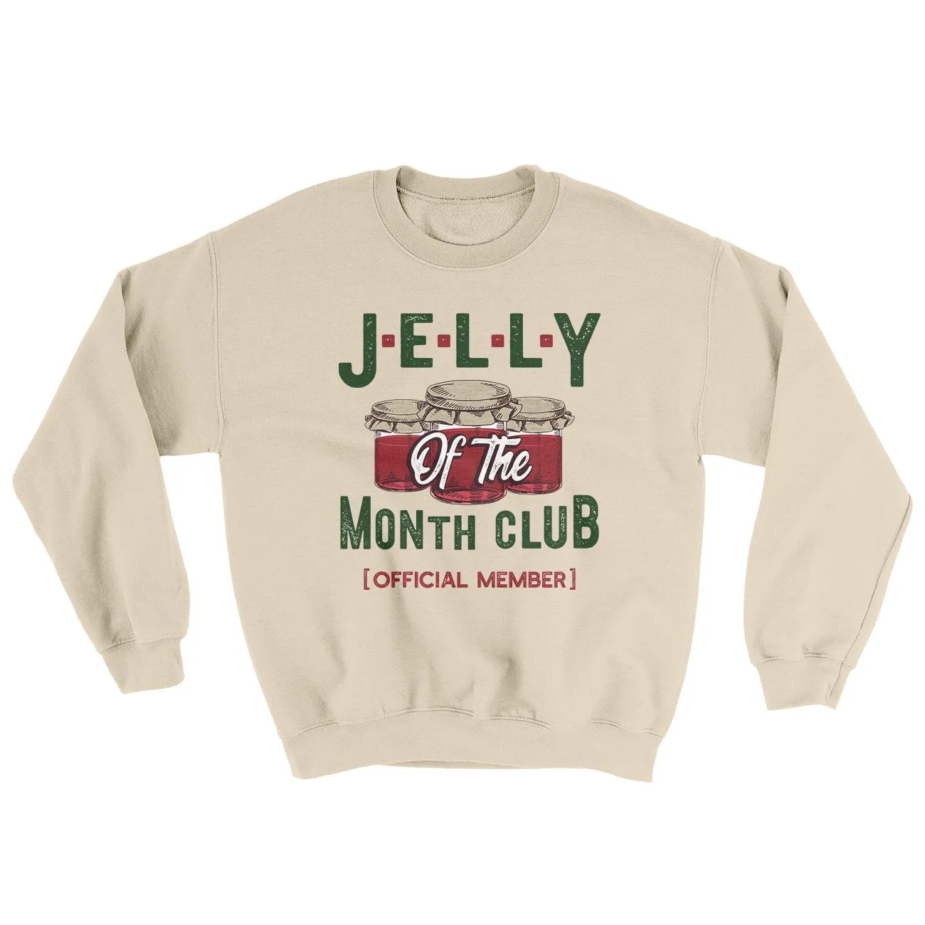 Jelly of the Month Club Funny Movie Men/Unisex Ugly Sweater