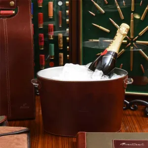 Kevin's Leather Wrapped Wine Cooler