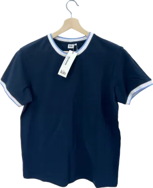 Kin Navy Contrast Trim Tee M