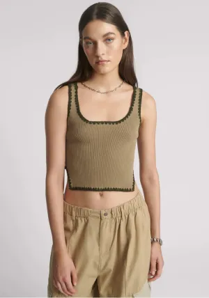 Knitted Scallop Tank
