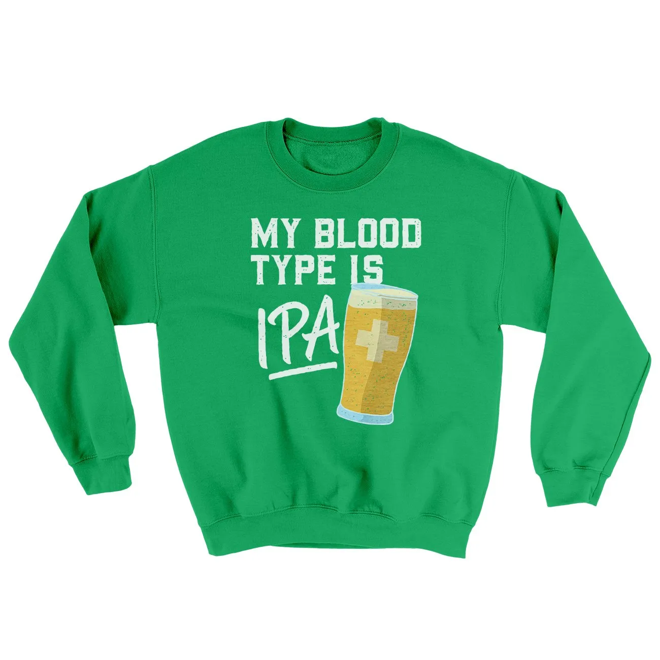 My Blood Type Is IPA Ugly Sweater