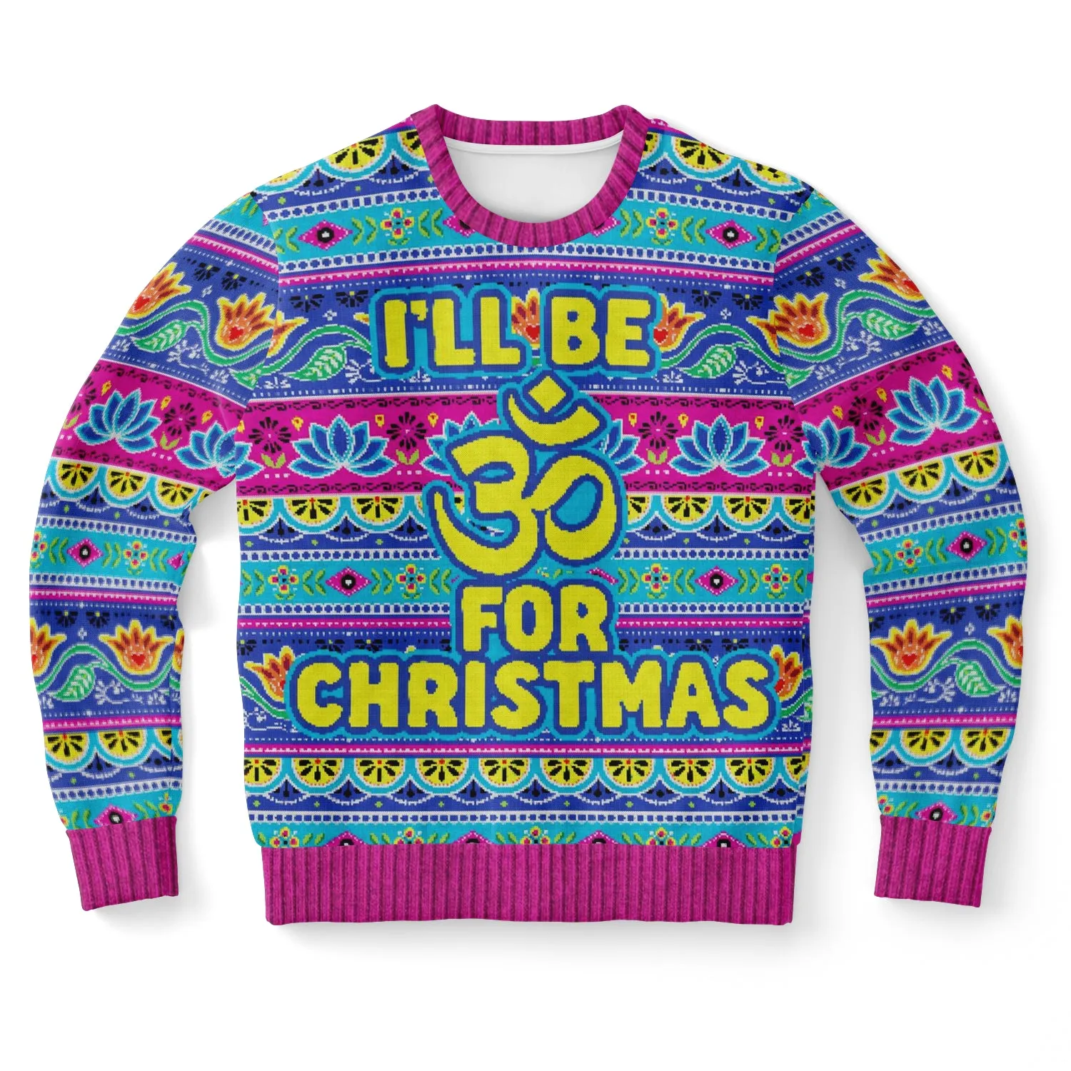 Om for Christmas - Athletic Sweatshirt