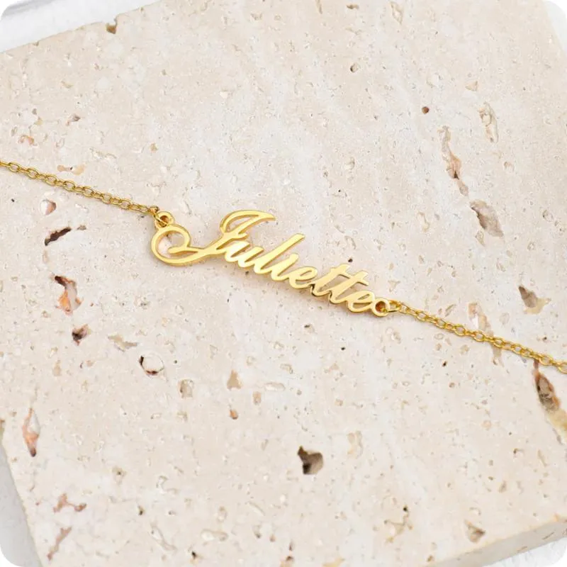 Personalized Name Anklet – Stylish And Custom Jewelry