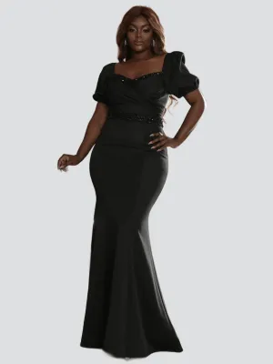 Plus Sweetheart Neck Mermaid Dress PXJ2460