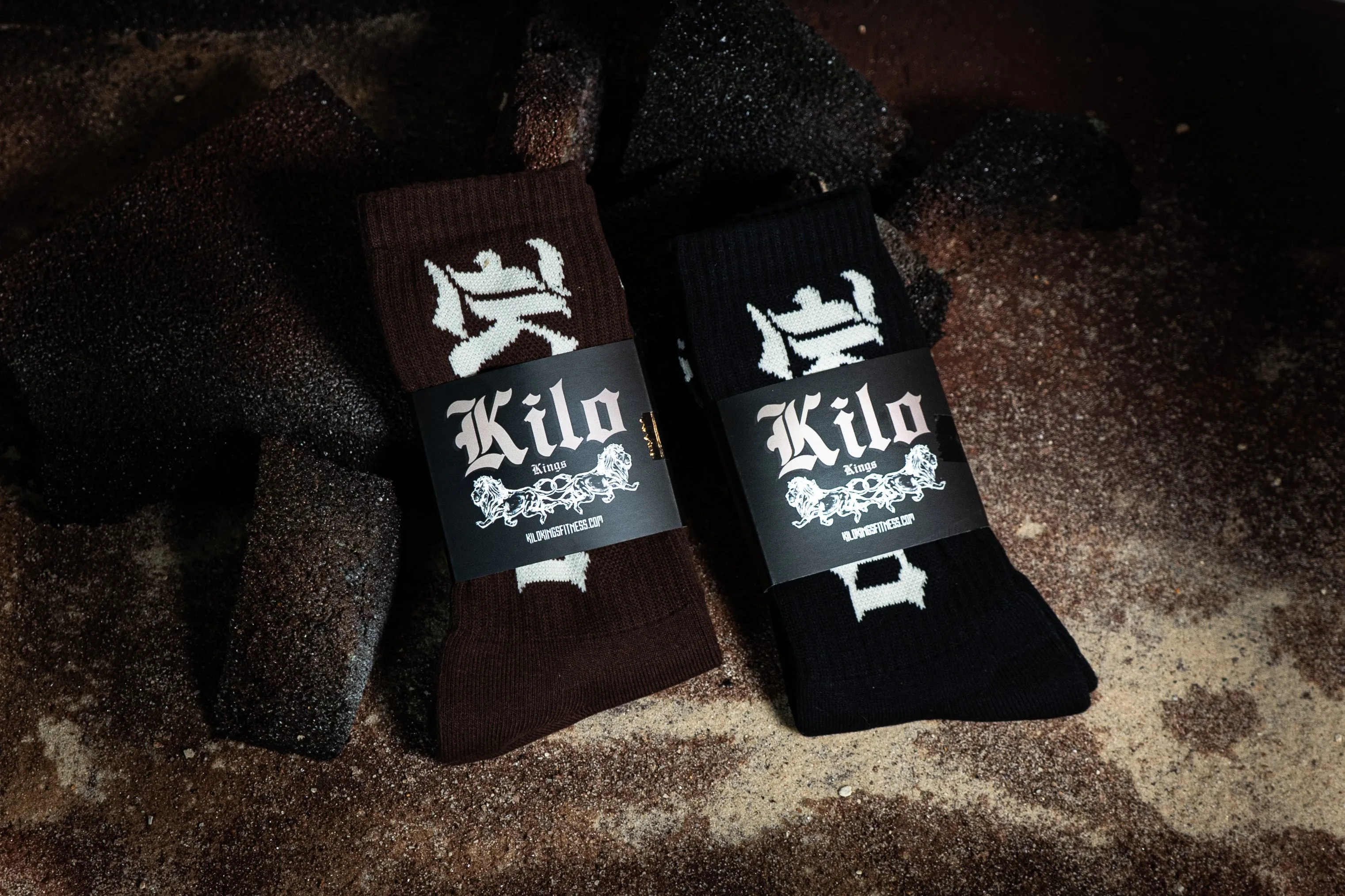 Plush Cushioned Socks (Black) 2 Pair