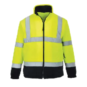 Portwest F301 Hi-Vis Two Tone Fleece