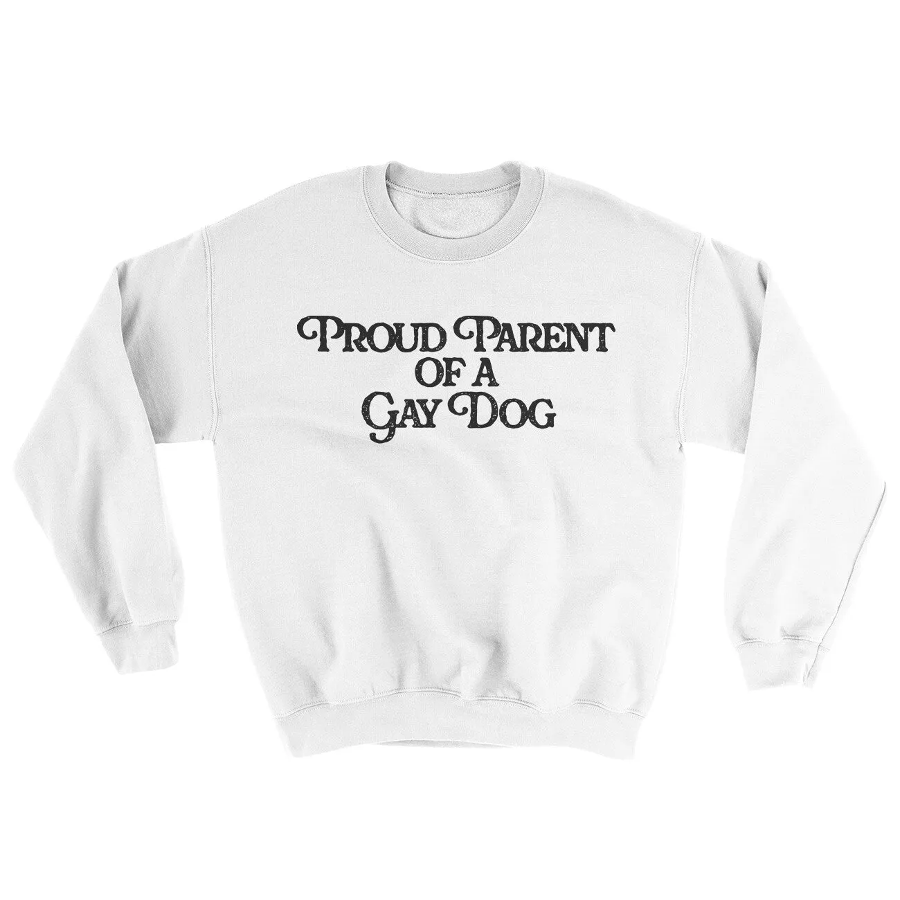 Proud Parent Of A Gay Dog Ugly Sweater