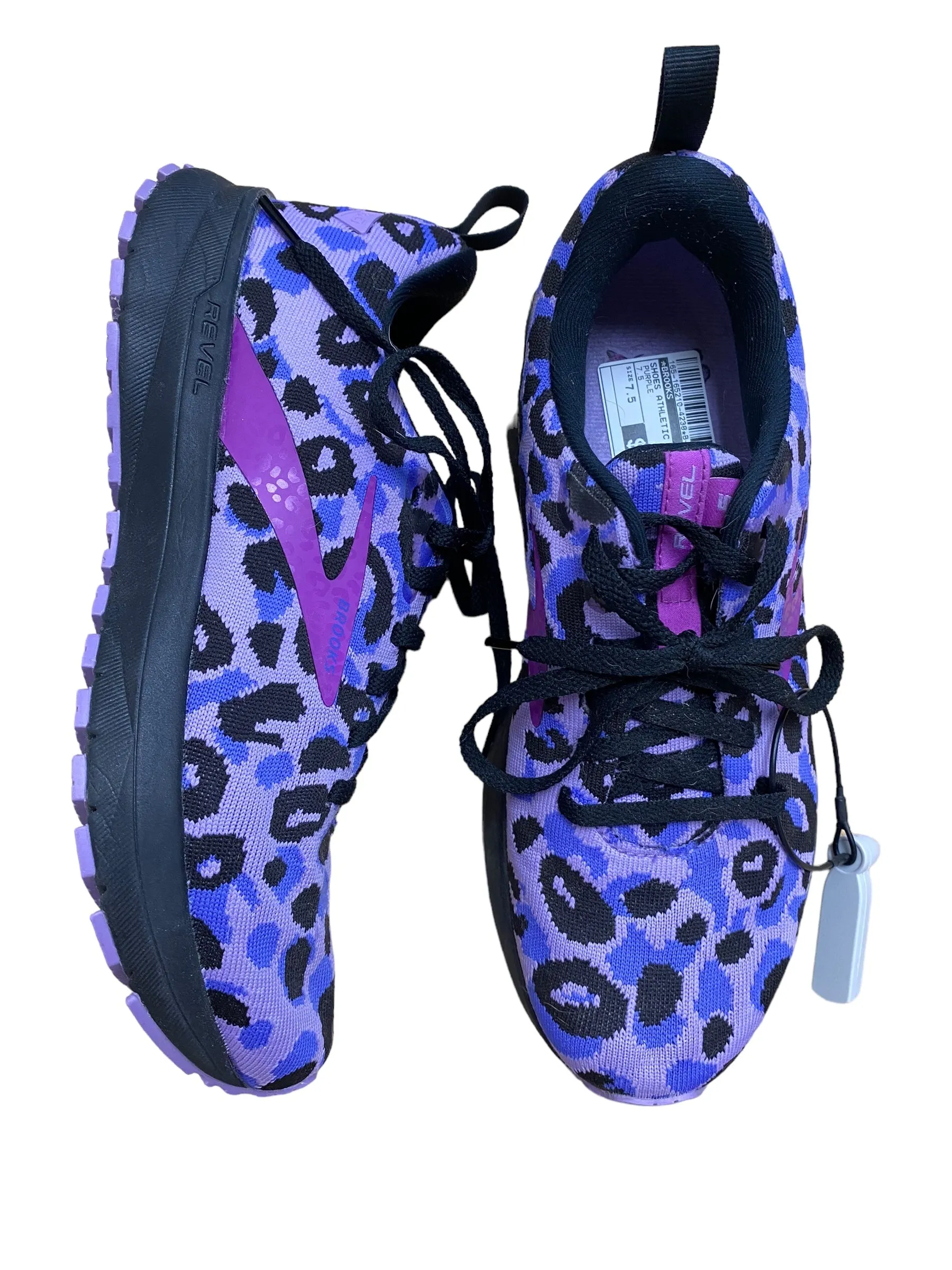Purple Shoes Athletic Brooks, Size 7.5