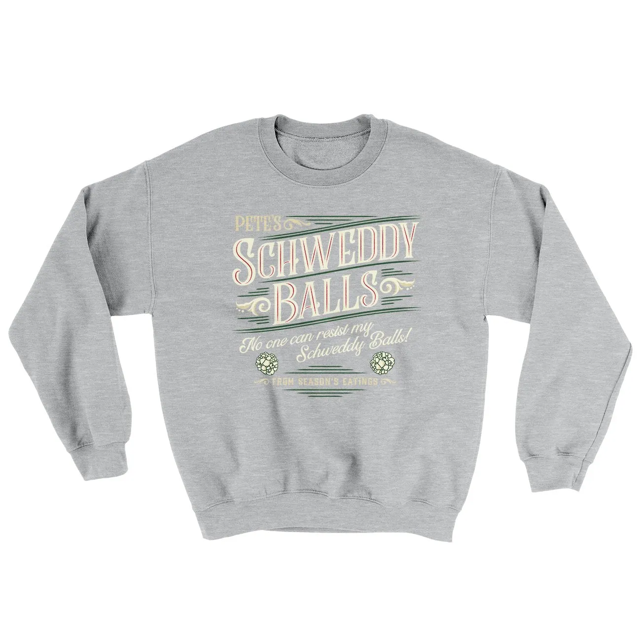Schweddy Balls Ugly Sweater