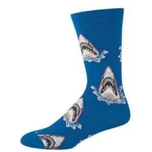 Socksmith - Shark Attack Crew Sock size 10-13
