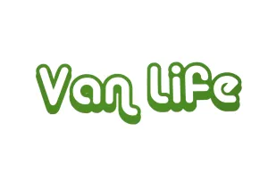 Van Life vinyl decal | Green