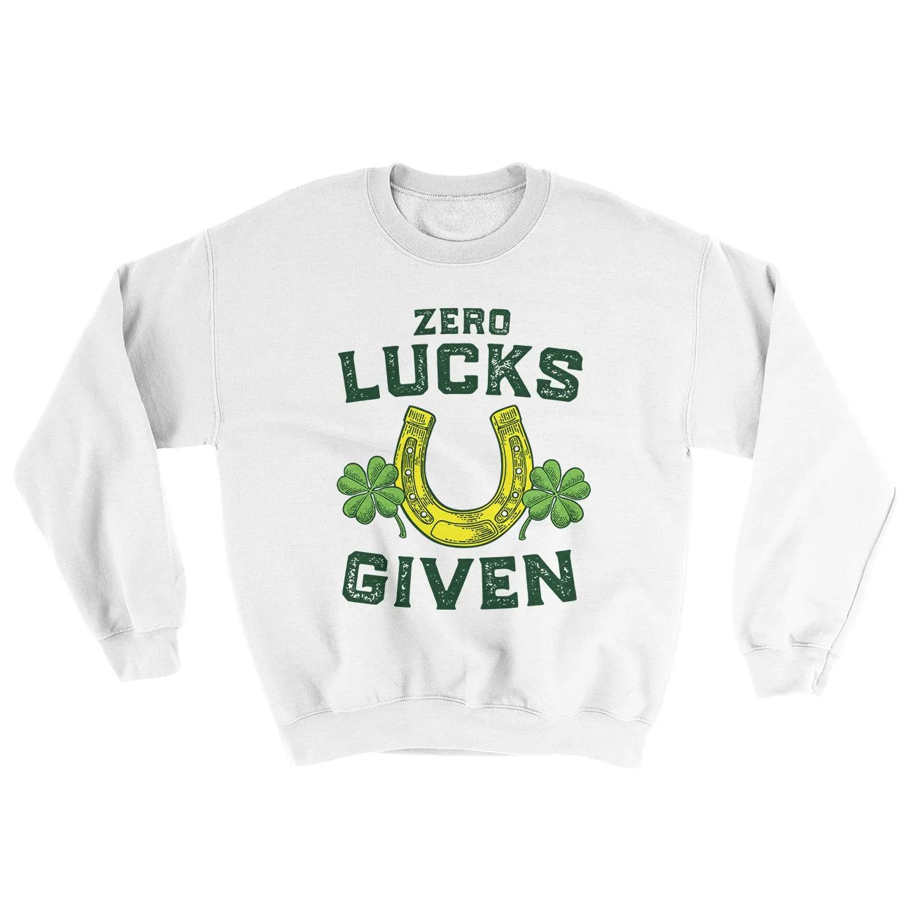 Zero Lucks Given Ugly Sweater